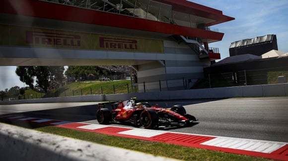 Lewis Hamilton (Ferrari) au Grand Prix de Barcelone 2026