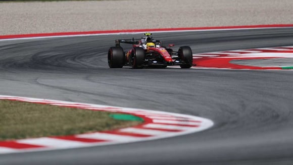 Lewis Hamilton (Ferrari) au Grand Prix de Barcelone 2026