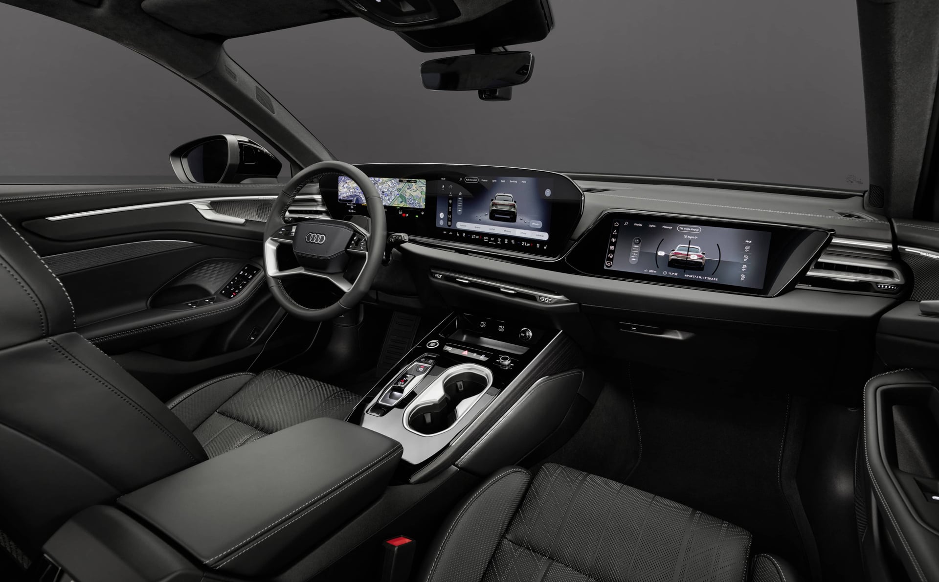 Intérieur de l’Audi A6 allroad