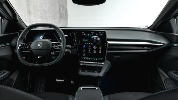 Planche de bord de la Renault Mégane E-Tech restylée