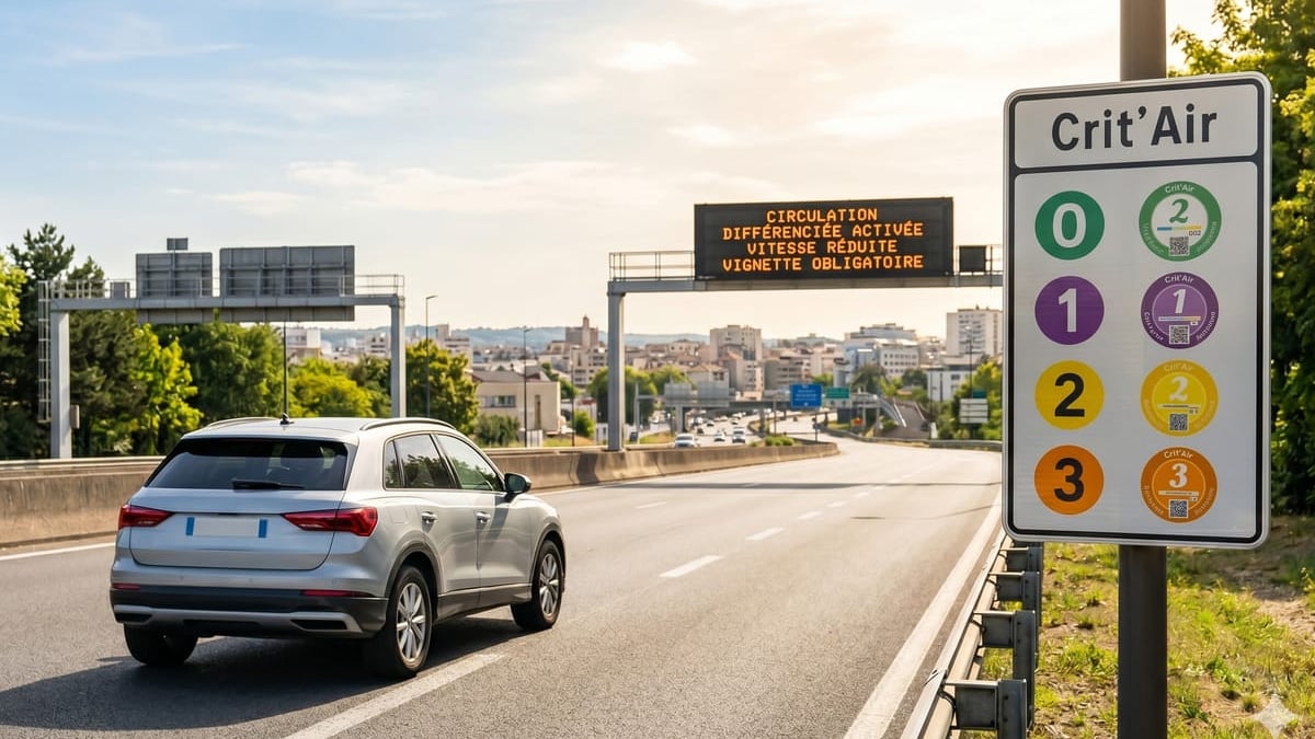 Canicule + pollution : les villes où vous risquez une amende si vous roulez aujourd’hui