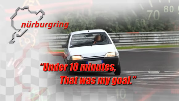 Une Citroën AX diesel passe sous les 10 minutes sur le Nürburgring en journée publique