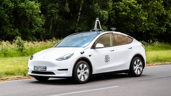 Un Tesla Model Y a été utilisé parmi les véhicules testés par Thatcham