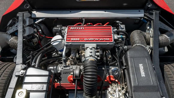 Le moteur V8 3,2 litres de la Ferrari Conciso