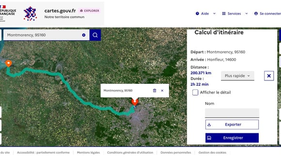 Cartes.gouv.fr : davantage un outil d’exploration qu’un GPS de navigation
