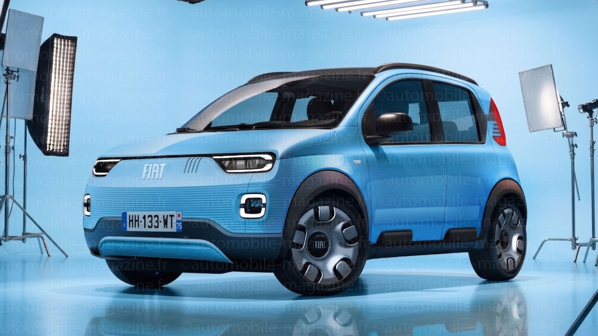 La Fiat Panda électrique à moins de 15 000 € : rendez-vous au Mondial pour découvrir le prototype