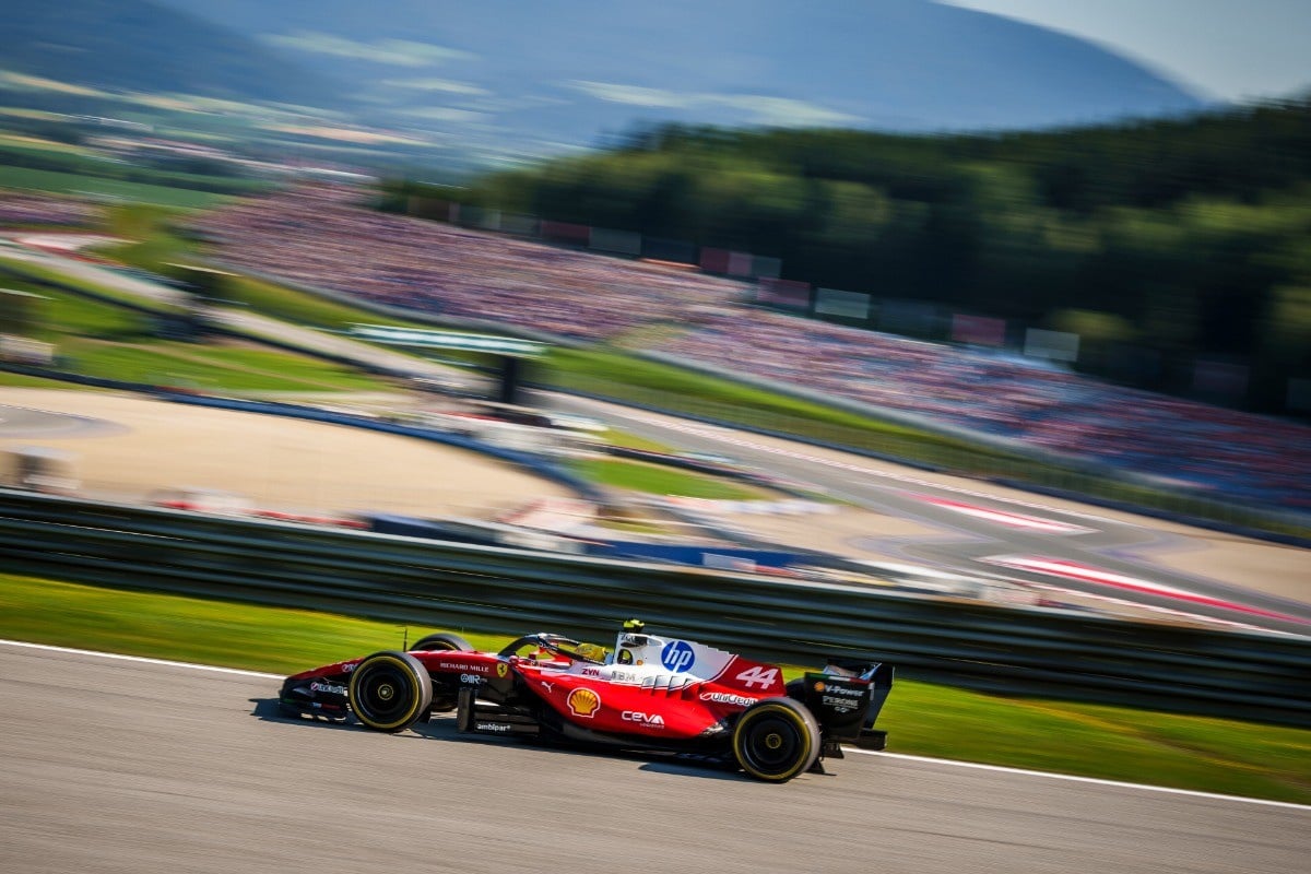 Lewis Hamilton (Ferrari) au Grand Prix d’Autriche 2026