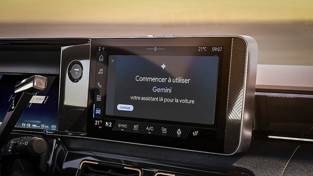 Renault fait entrer Google Gemini à bord : une IA vocale plus naturelle, gratuite et déployée à distance