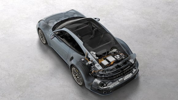 Une Porsche 911 hybride qui subit tout de même le malus maximal
