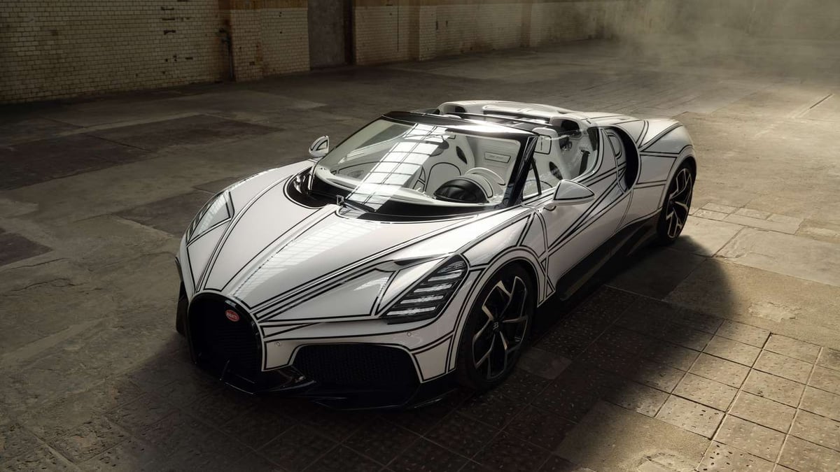 Bugatti Mistral “Blanc Éternel” : quand la porcelaine s’invite sur un roadster hors norme