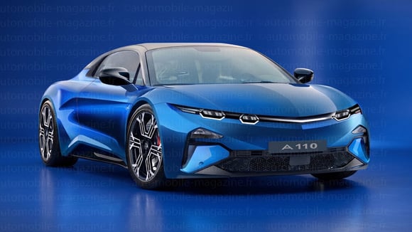 Aperçu de ce à quoi pourrait ressembler la future Alpine A110 électrique