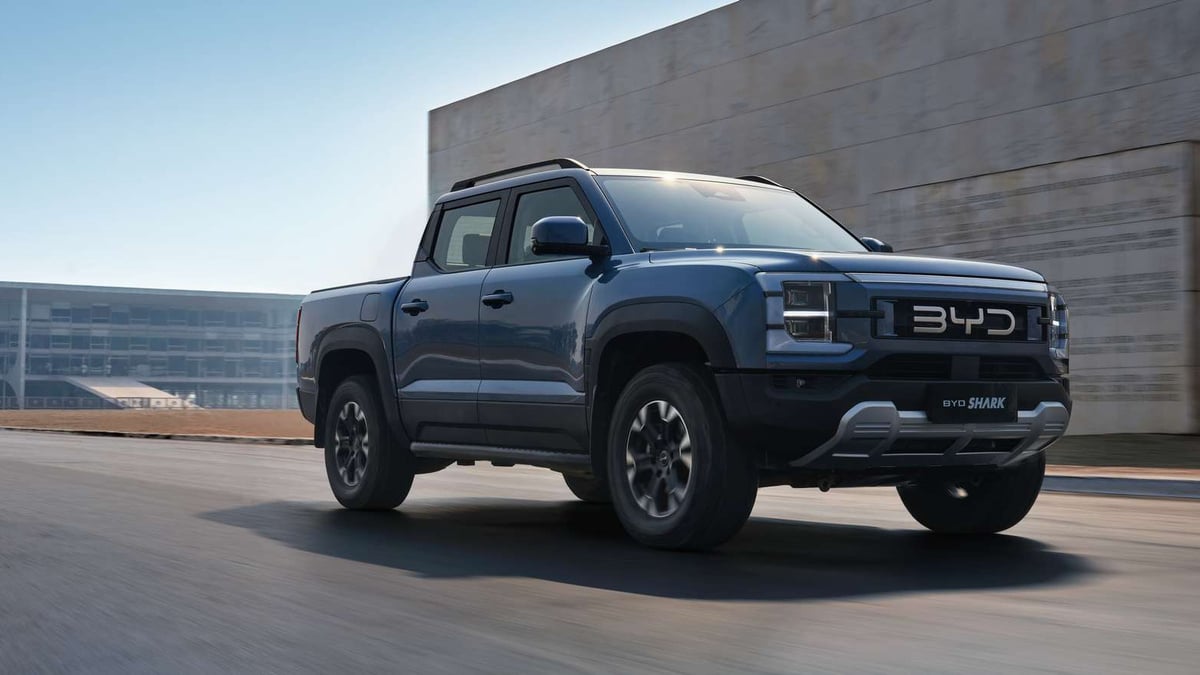 BYD Shark en Europe : un pick-up hybride rechargeable musclé, mais freiné par sa charge utile