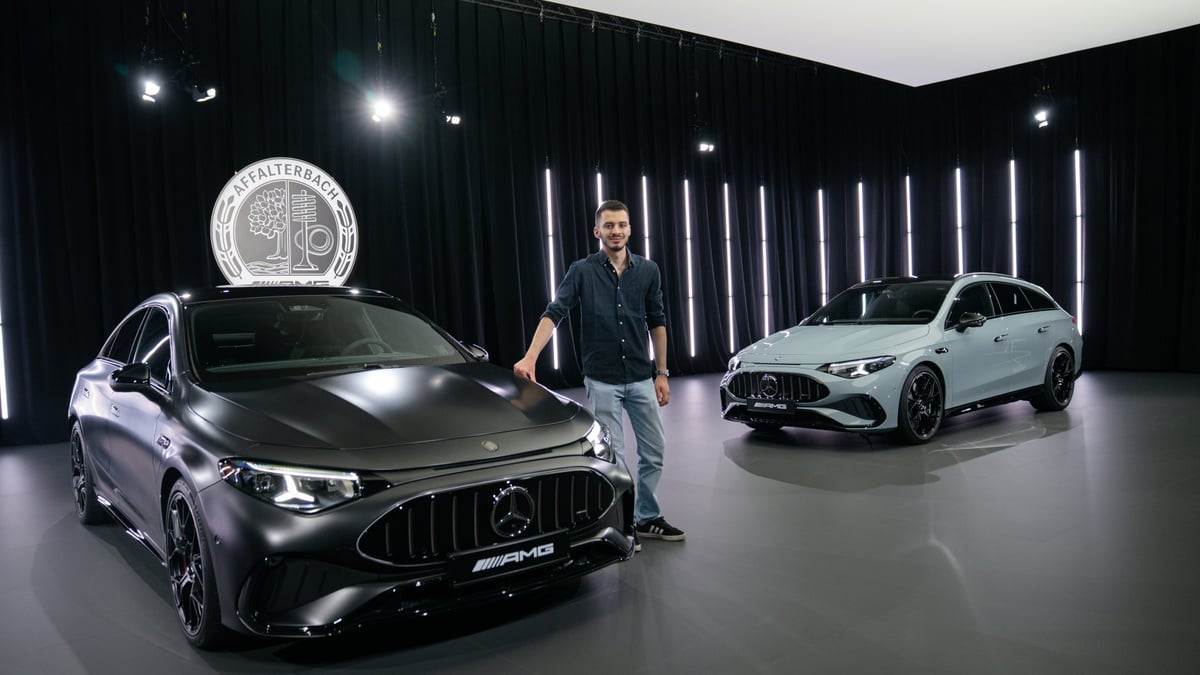 Mercedes-AMG CLA 45 électrique (680 ch) : une berline sage en look, explosive sur la route