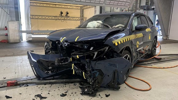 Crash-test du BMW iX3 avec la nouvelle procédure Euro NCAP