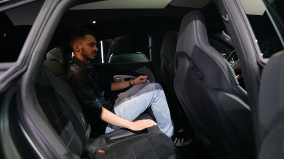 Habitacle quatre places de la Mercedes-AMG CLA 45