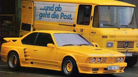 BMW M635 CSI unique modifiée par Gemballa, au style très controversé