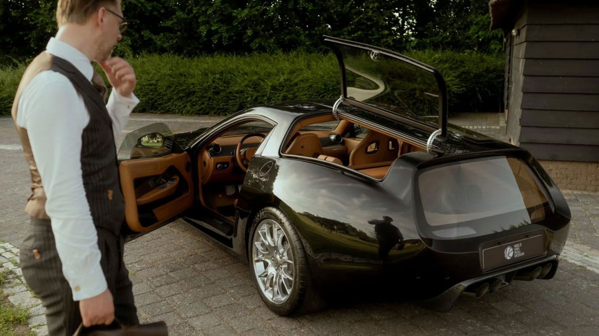 Une Ferrari 599 transformée en break de chasse… sans hayon : le coffre le plus improbable