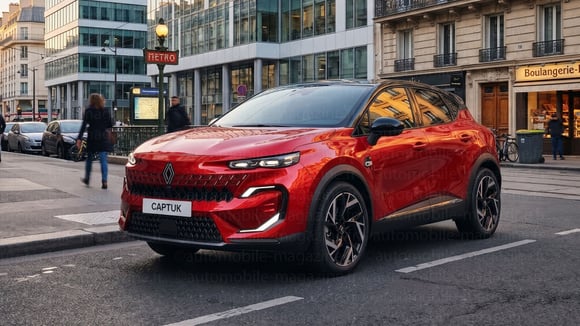 Illustration de la future génération du Renault Captur