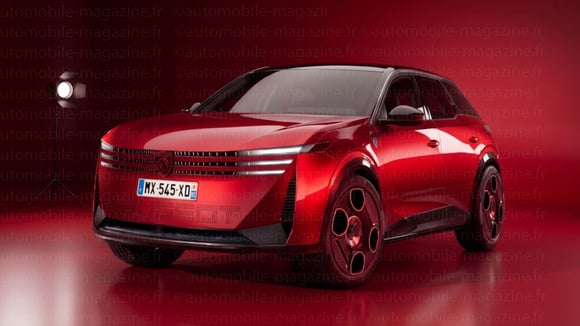 Illustration de la future génération du Peugeot 2008