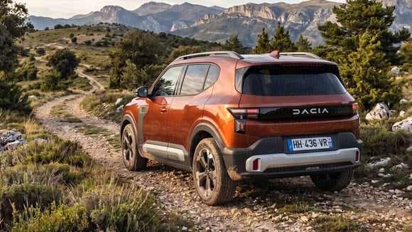Illustration du futur SUV urbain Dacia remplaçant la Sandero Stepway