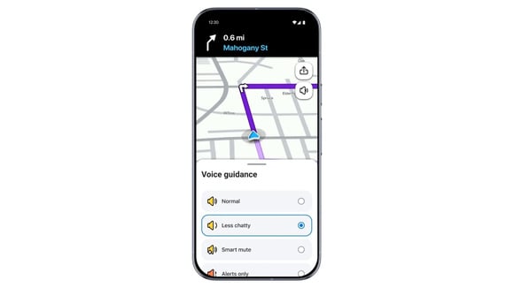 Le mode Less Chatty de Waze limite les alertes sonores