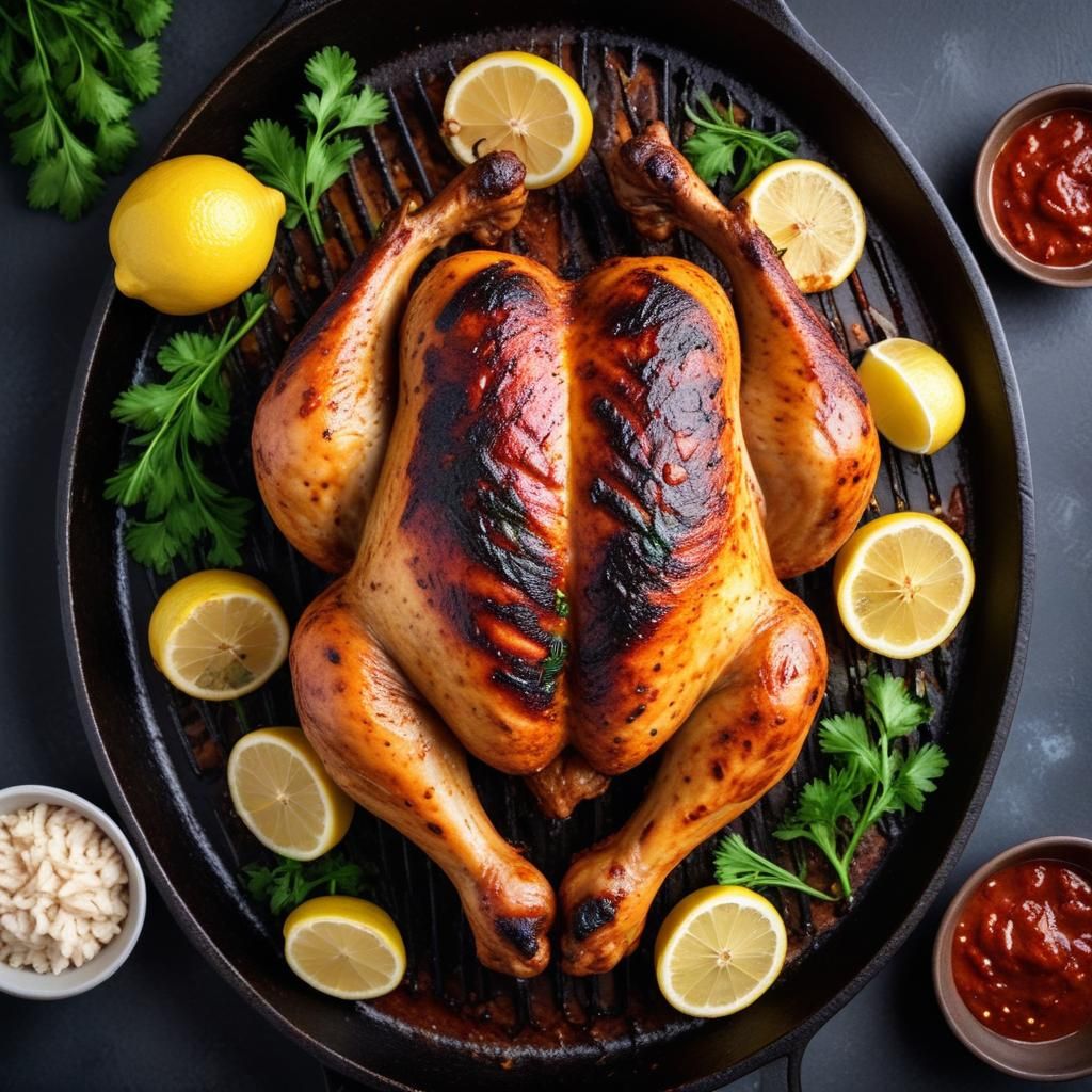 Tulinen piri piri -kana on Portugalin rohkein grilliruoka – marinoitu chilissä ja grillattu täydelliseen rapeuteen.