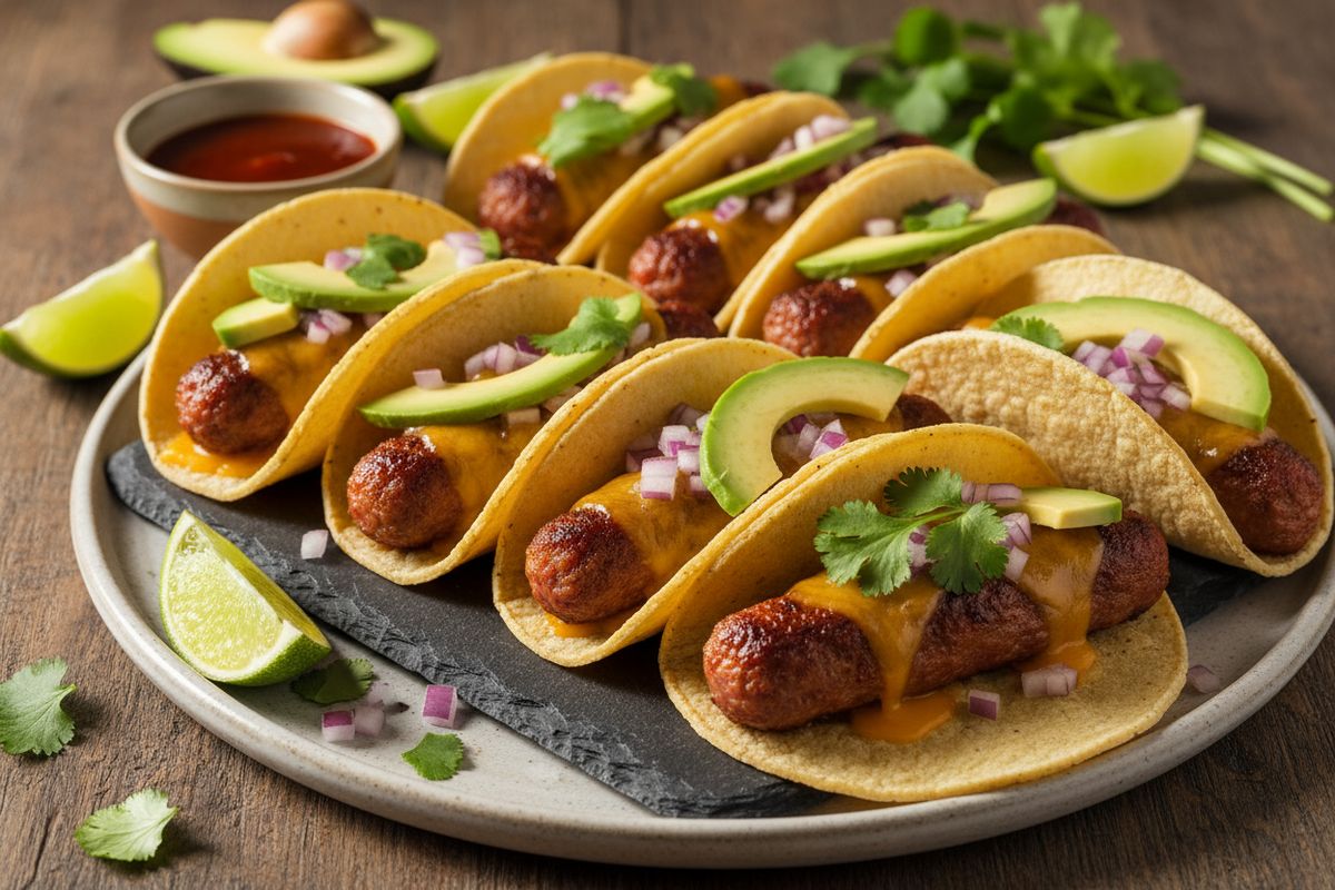 Mehevästä siskonmakkarasta tehdyt smashed tacos ovat nopea ja uskomattoman maukas arki- tai viikonloppuruoka lihanystäville.