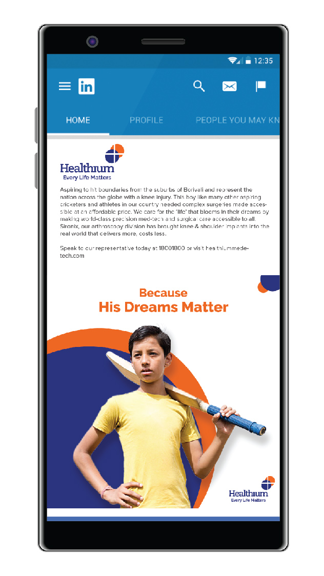 Healthium MedTech — launch campaign by Pomelo Digital (2)