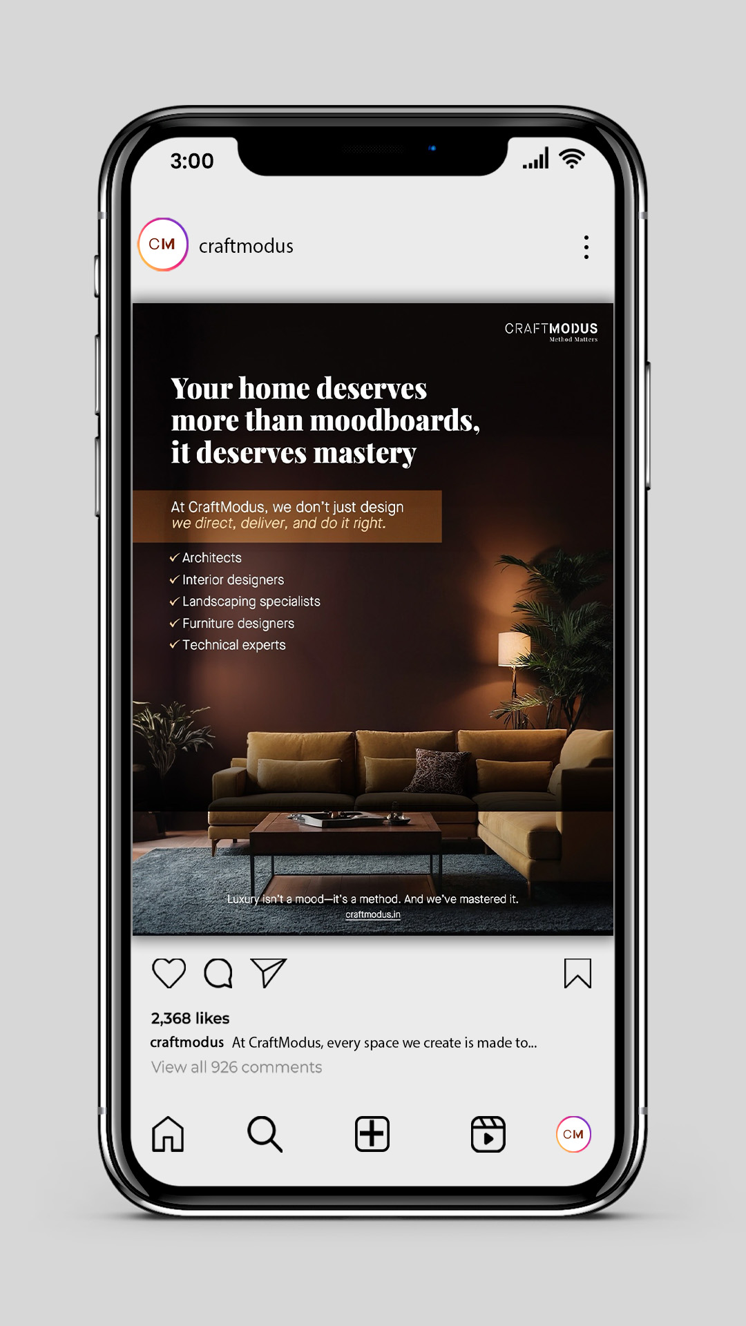 Craftmodus — performance campaign by Pomelo Digital (2)