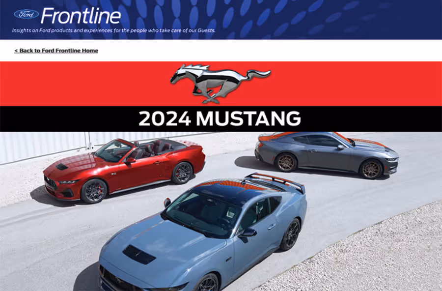 2024 Mustang  thumbnail