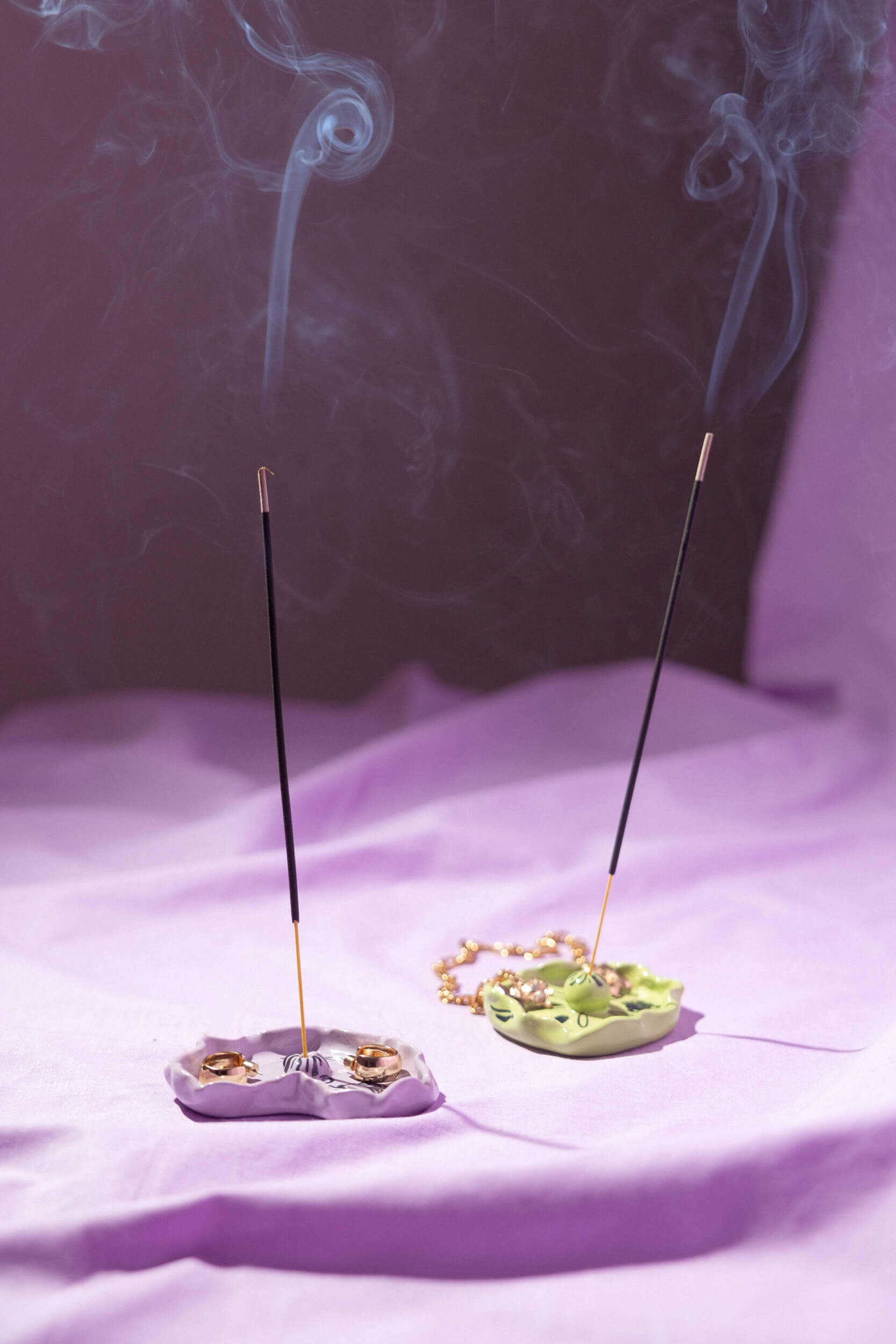 Lavender aroma stick holder