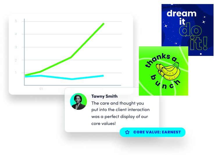 Tawny Smith received an eCard: The care and thought you put into the client interaction was a perfect display of our core values!