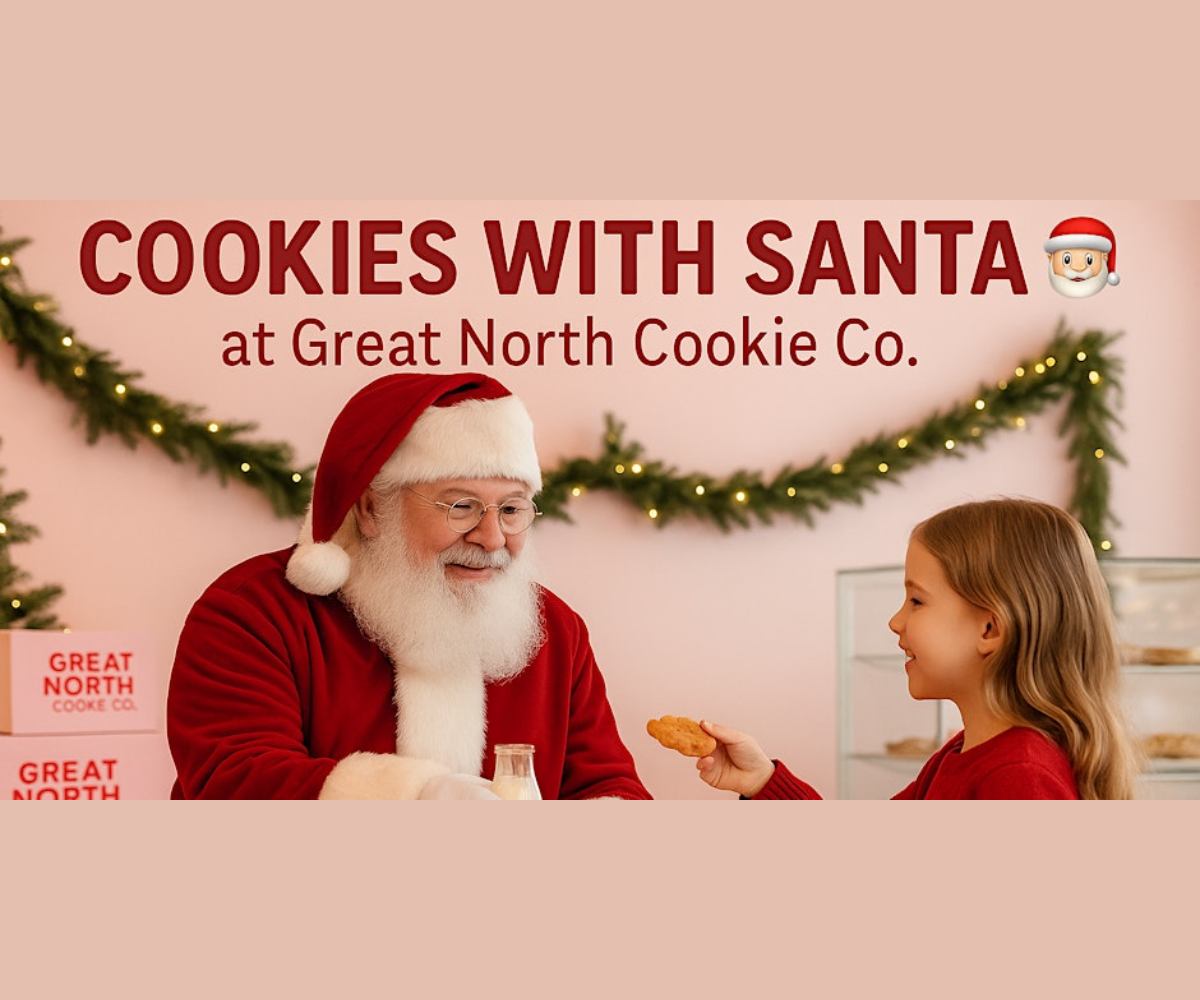 Cookies with Santa at Great North Cookie Co.