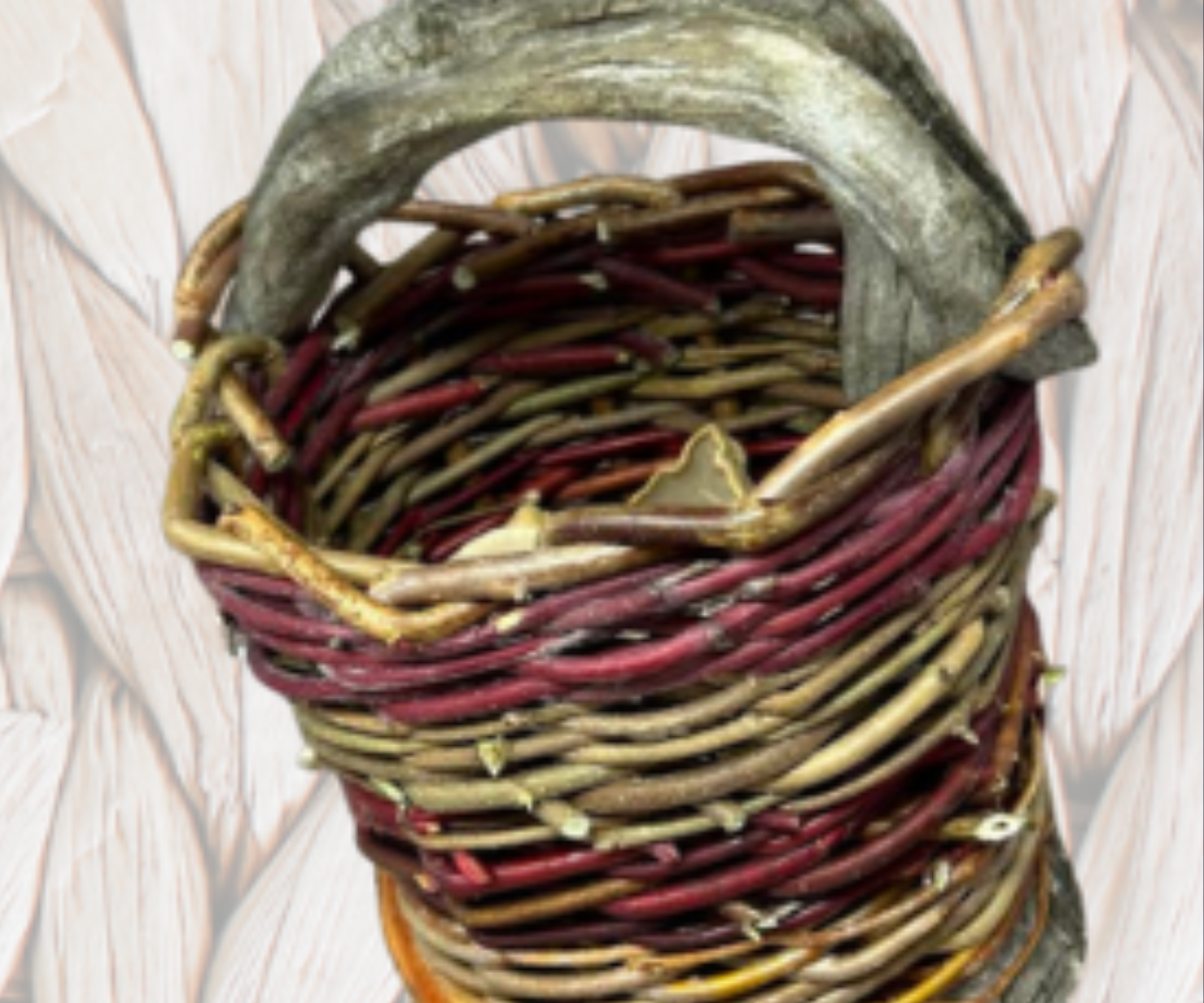 Solid Base Willow Basket Weaving Class