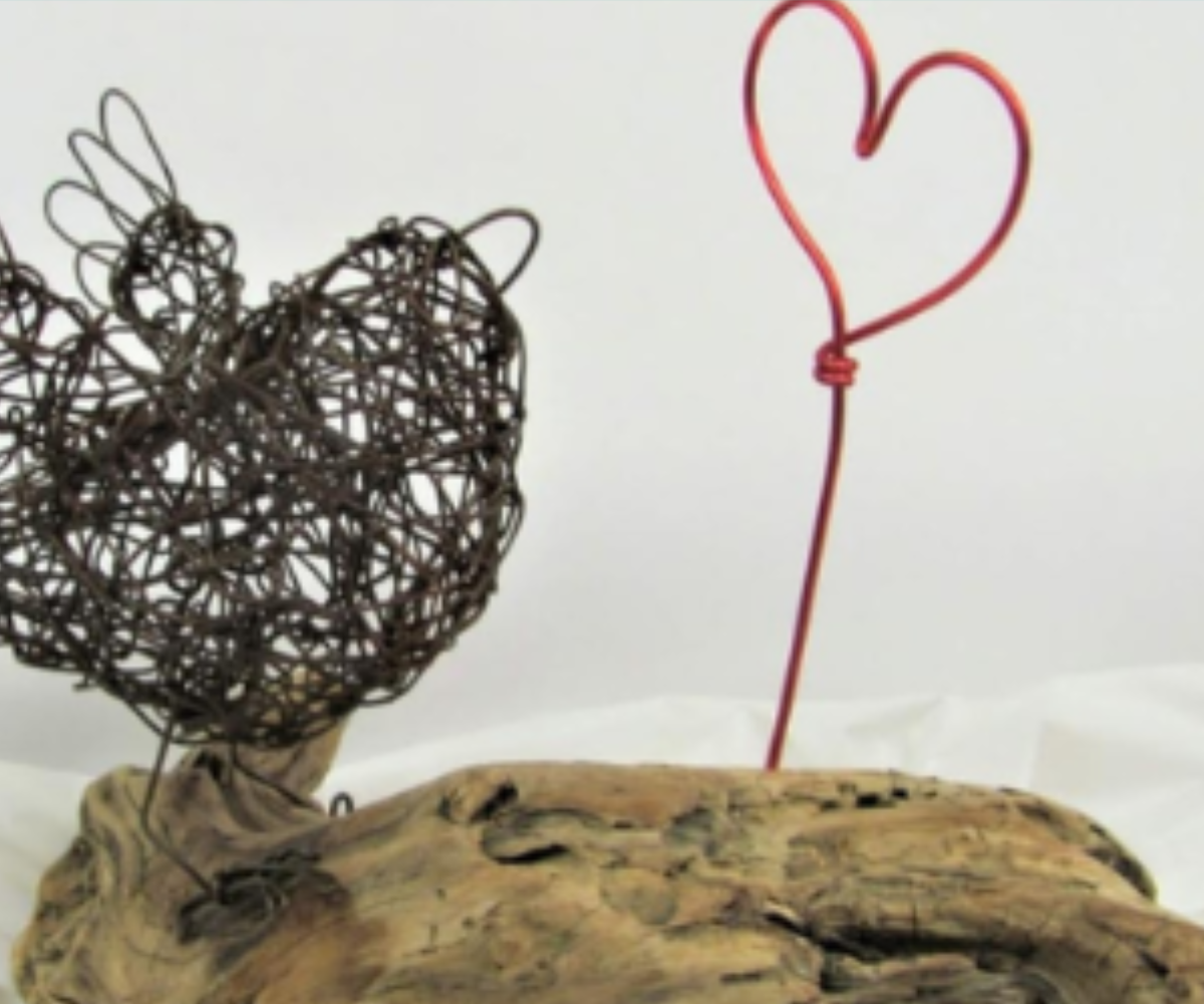 Bird on Driftwood Wire Workshop
