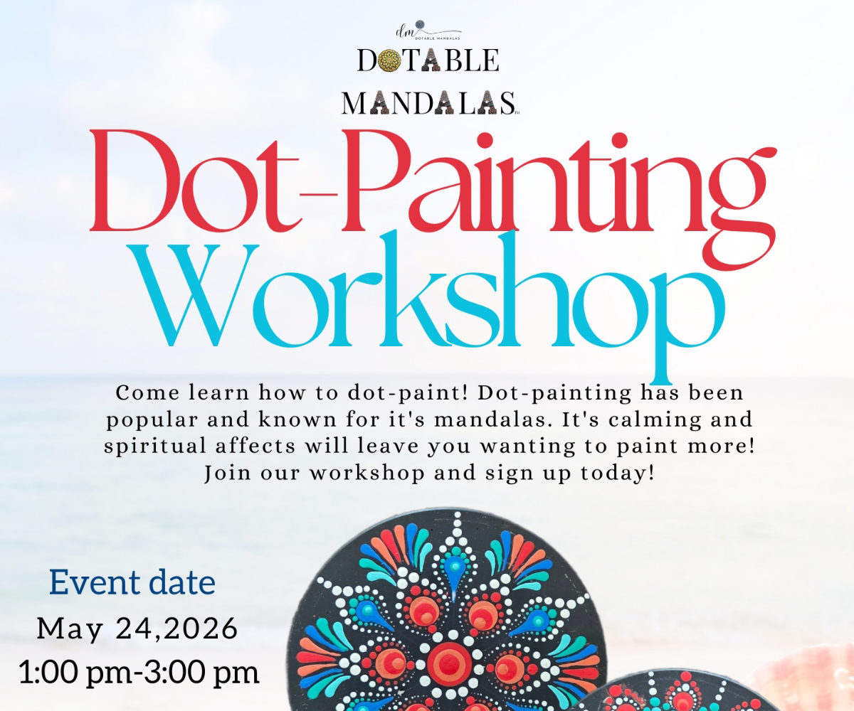 Coaster Set Dot Painting Workshop