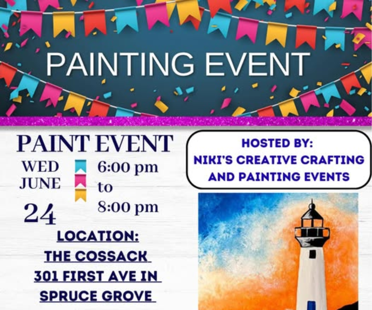 Paint Event at The Cossack
