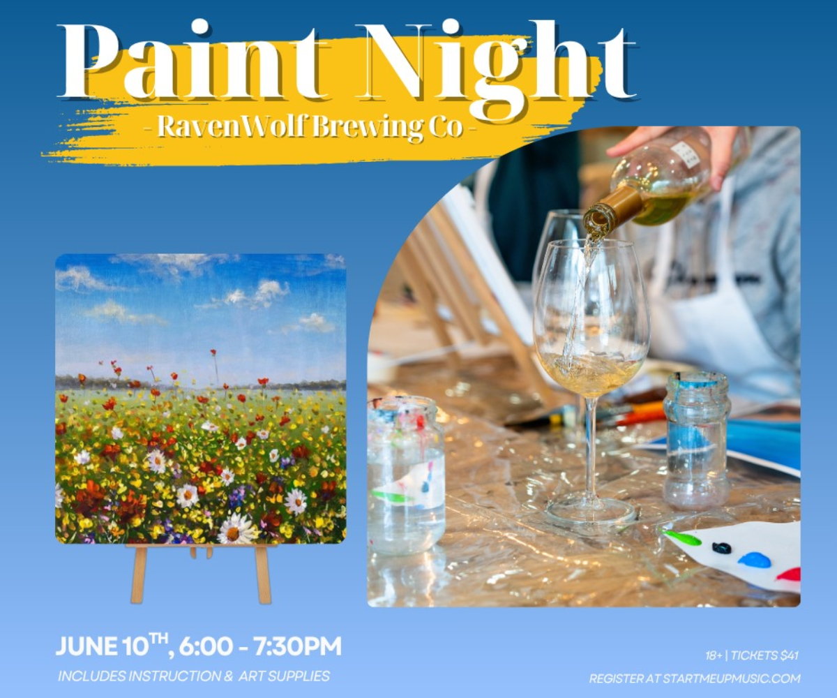 Paint Night at RavenWolf Brewing Co