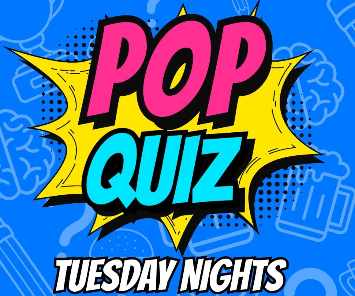 Pop Quiz Tuesday at The Canadian Brewhouse