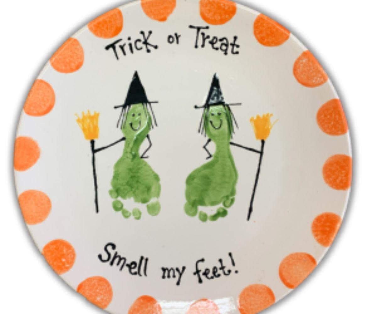 Baby Prints on Pottery – Spooky Prints