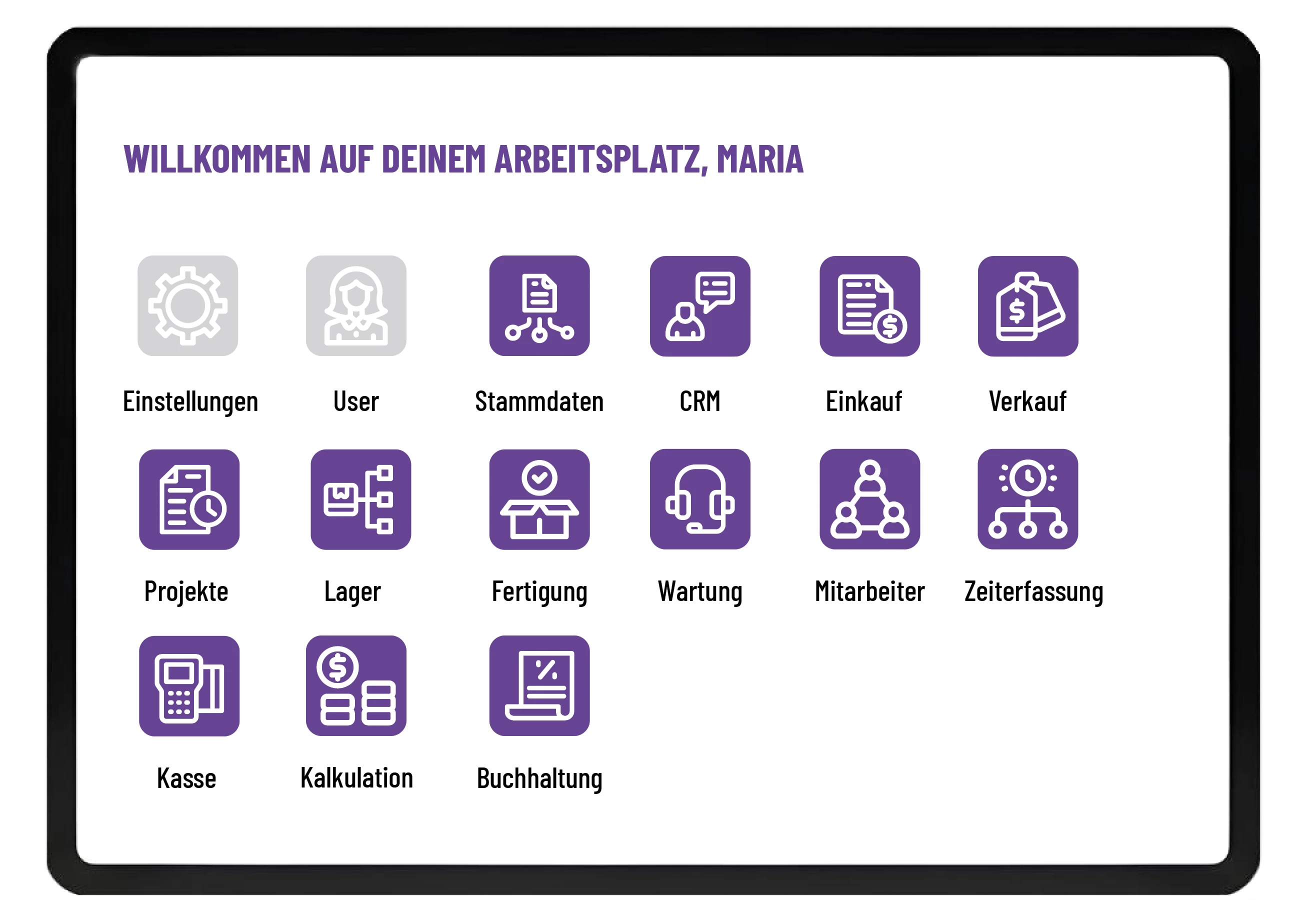 mERP - das moderne ERP System für den Mittelstand.
