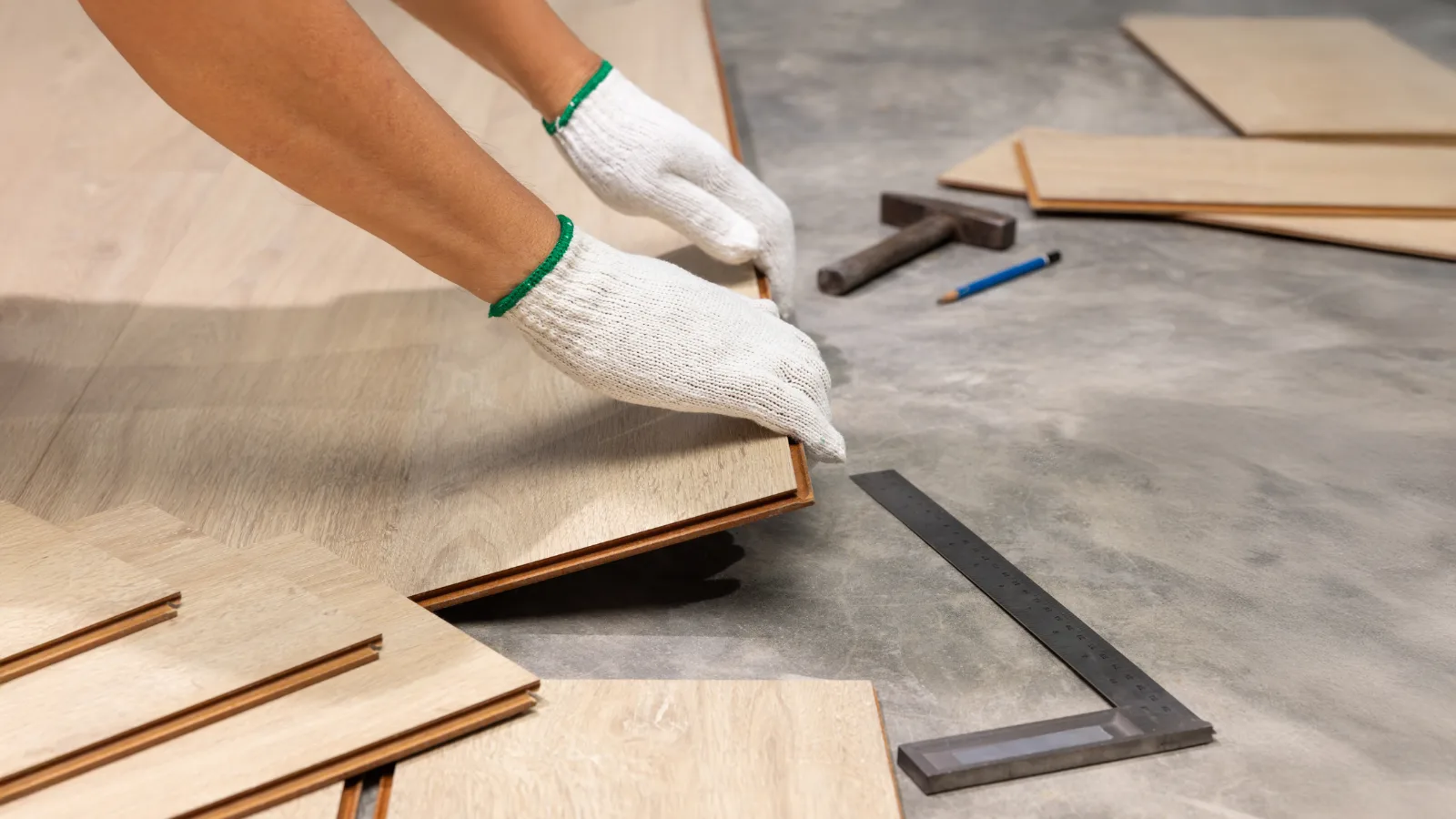 pose de parquet flottant