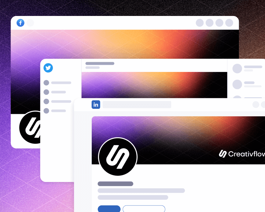 Creativflow X - Social Media Assets - Marketing Agency Webflow Template