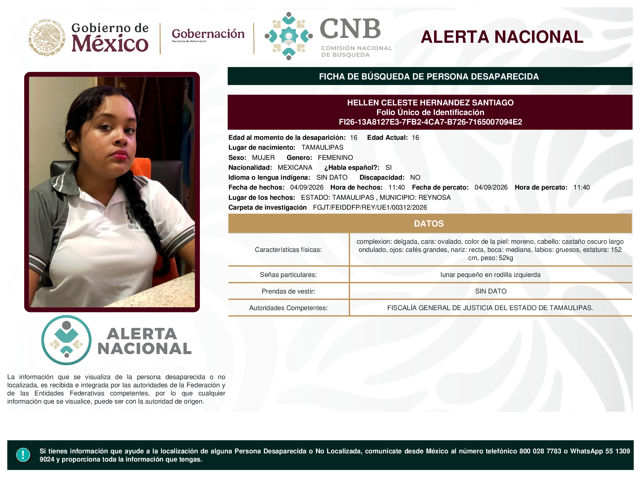 HELLEN CELESTE HERNANDEZ SANTIAGO