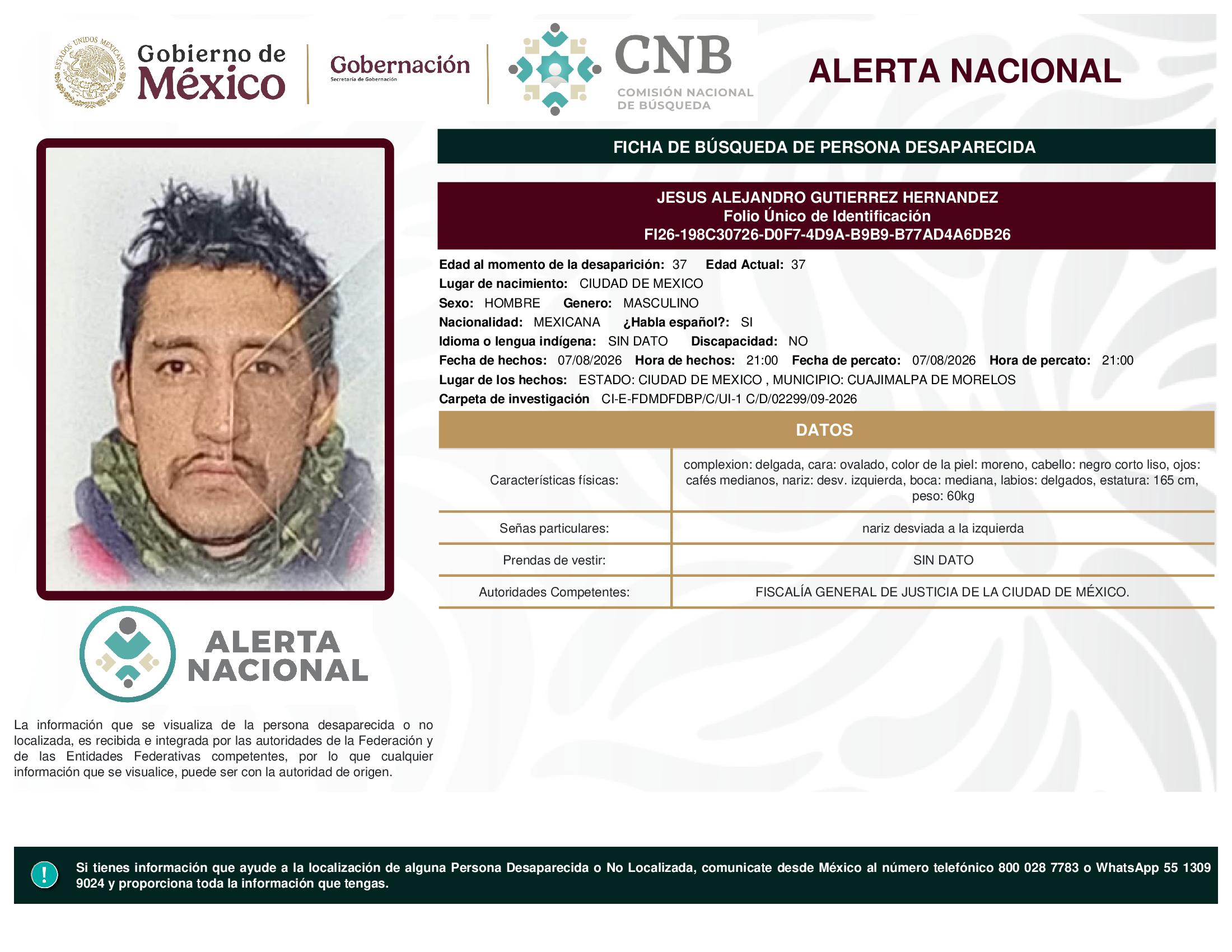 JESUS ALEJANDRO GUTIERREZ HERNANDEZ