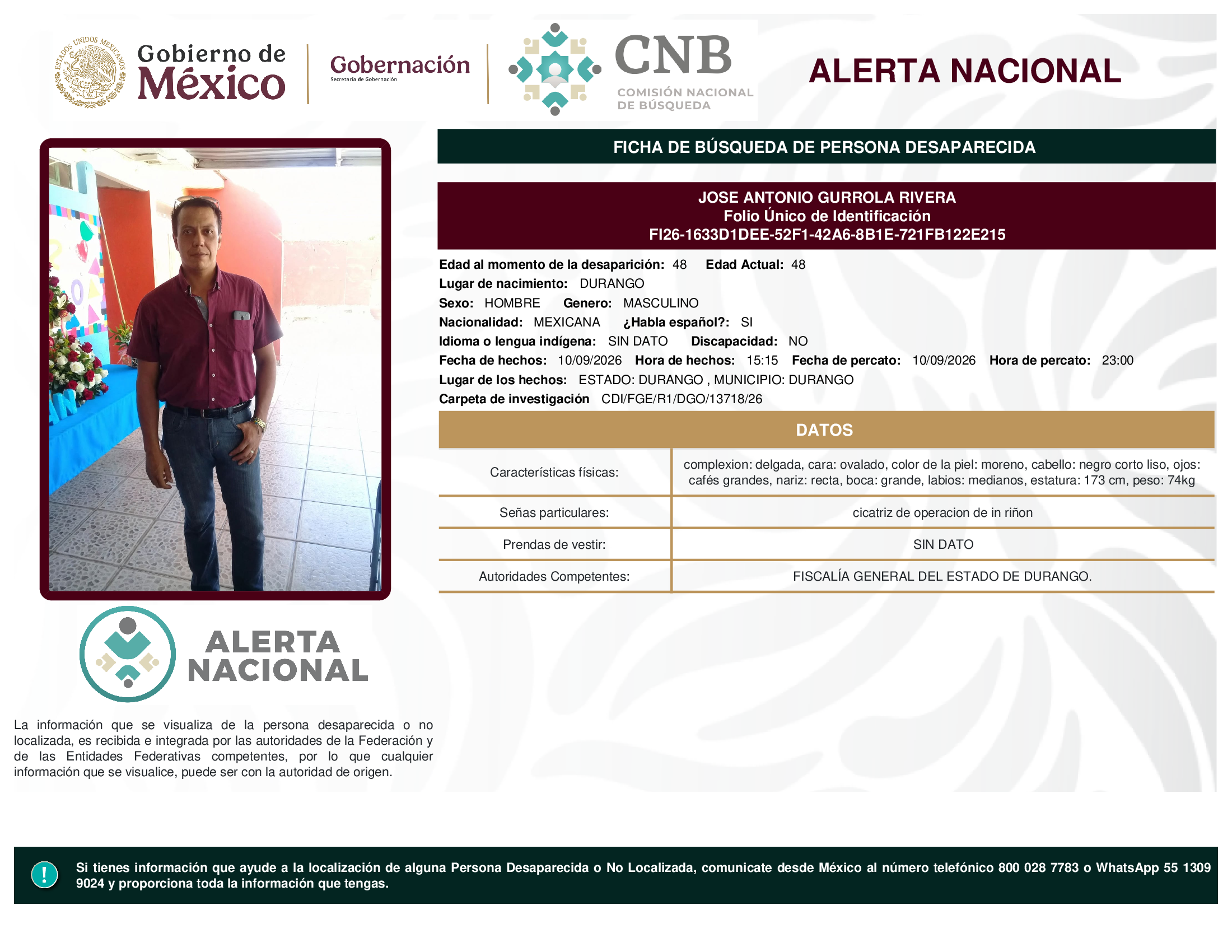 JOSE ANTONIO GURROLA RIVERA