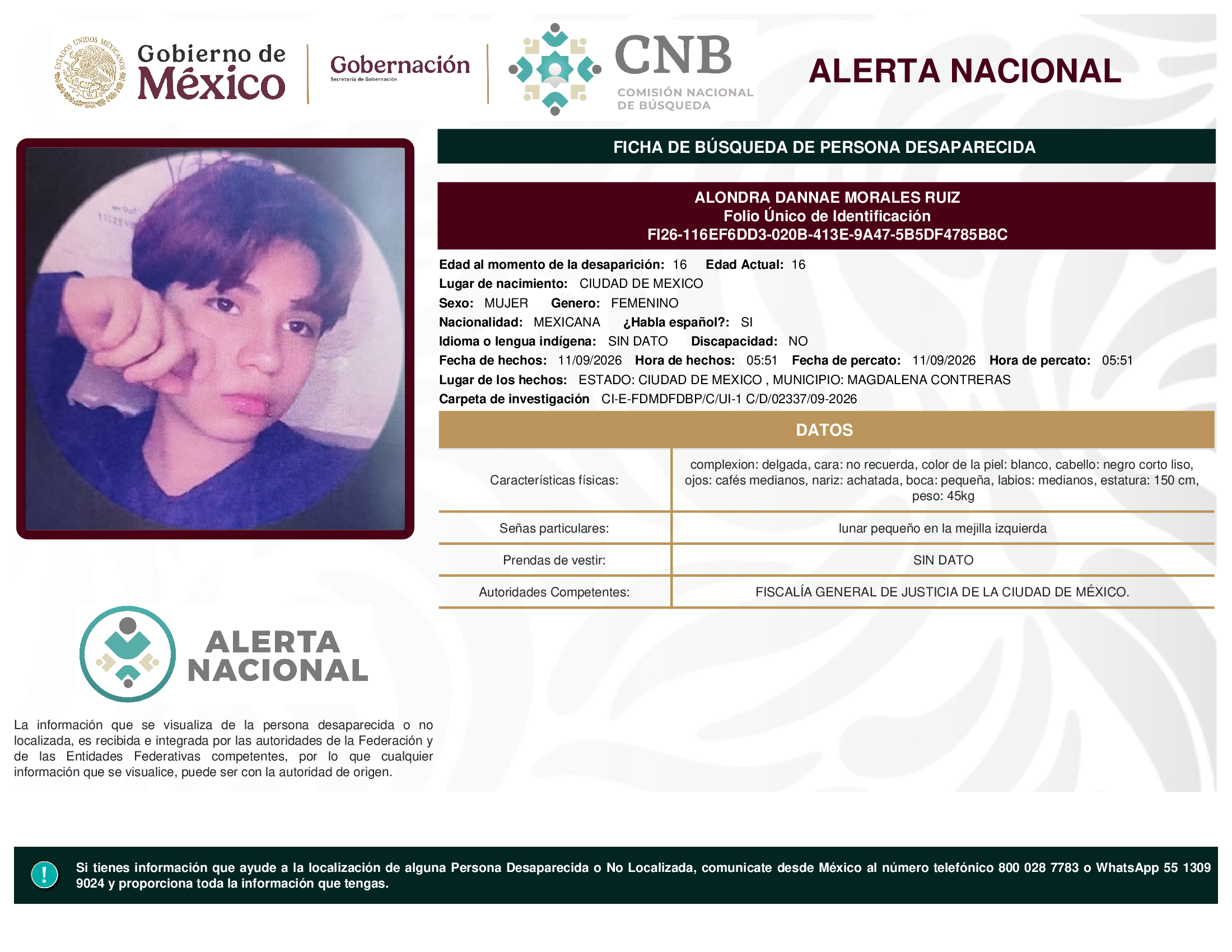 ALONDRA DANNAE MORALES RUIZ