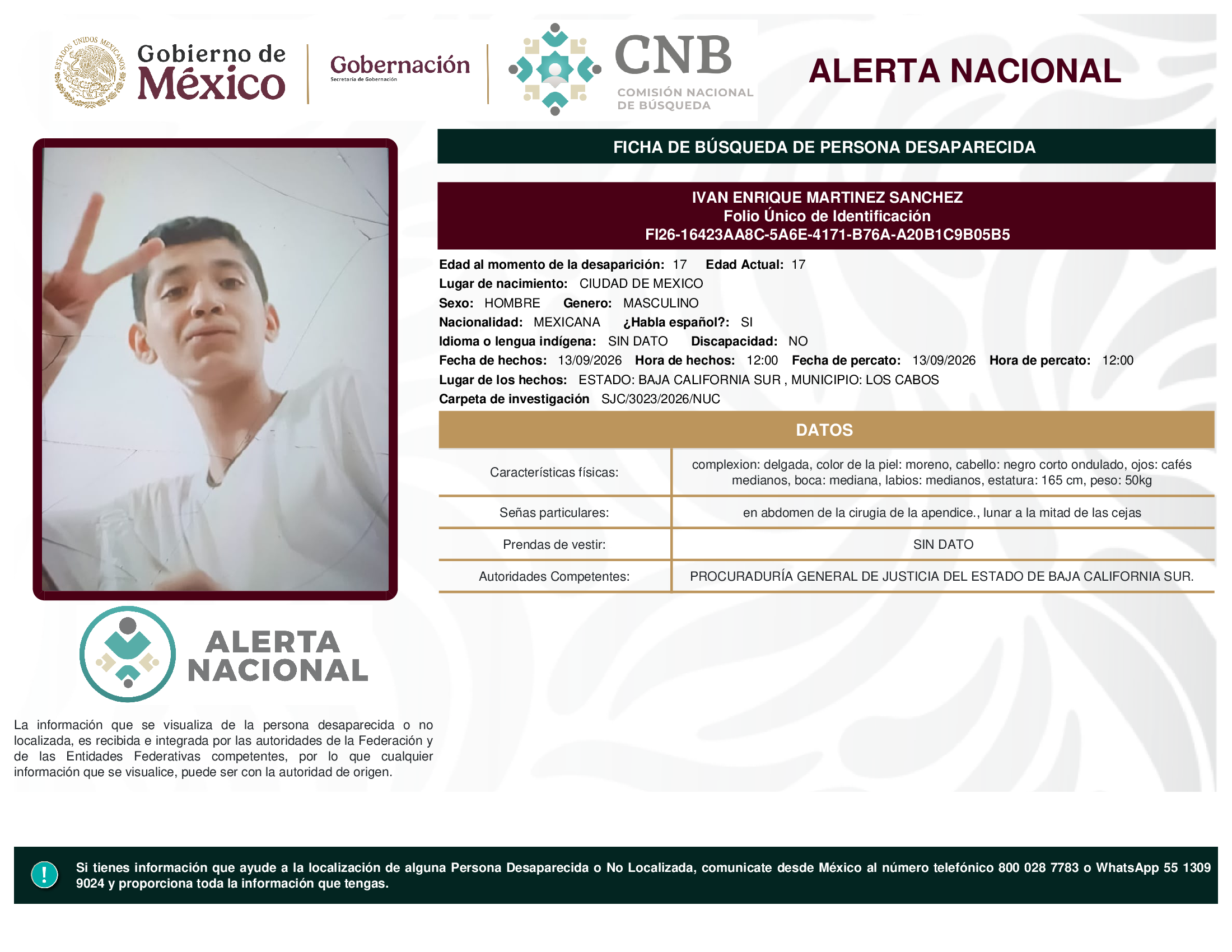IVAN ENRIQUE MARTINEZ SANCHEZ