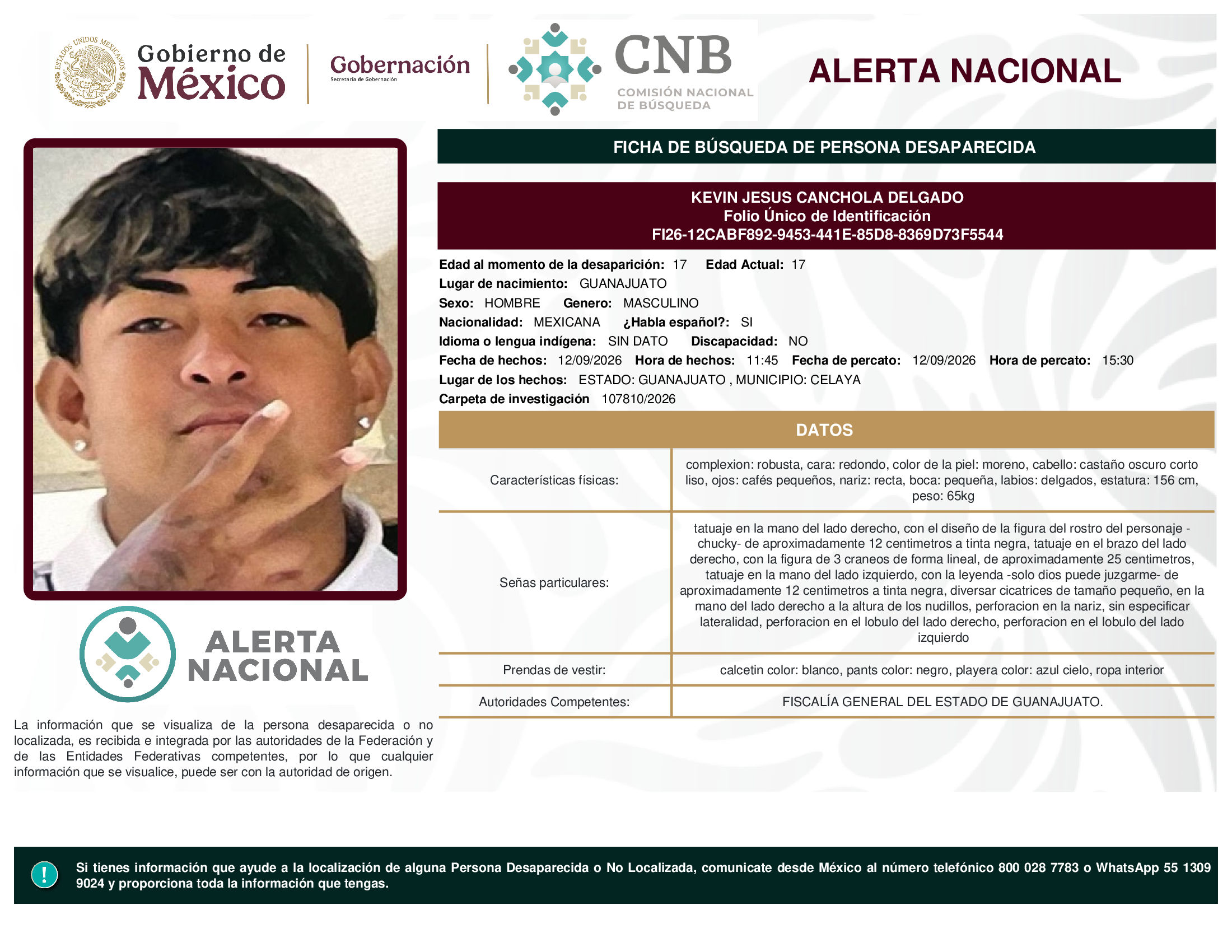 KEVIN JESUS CANCHOLA DELGADO