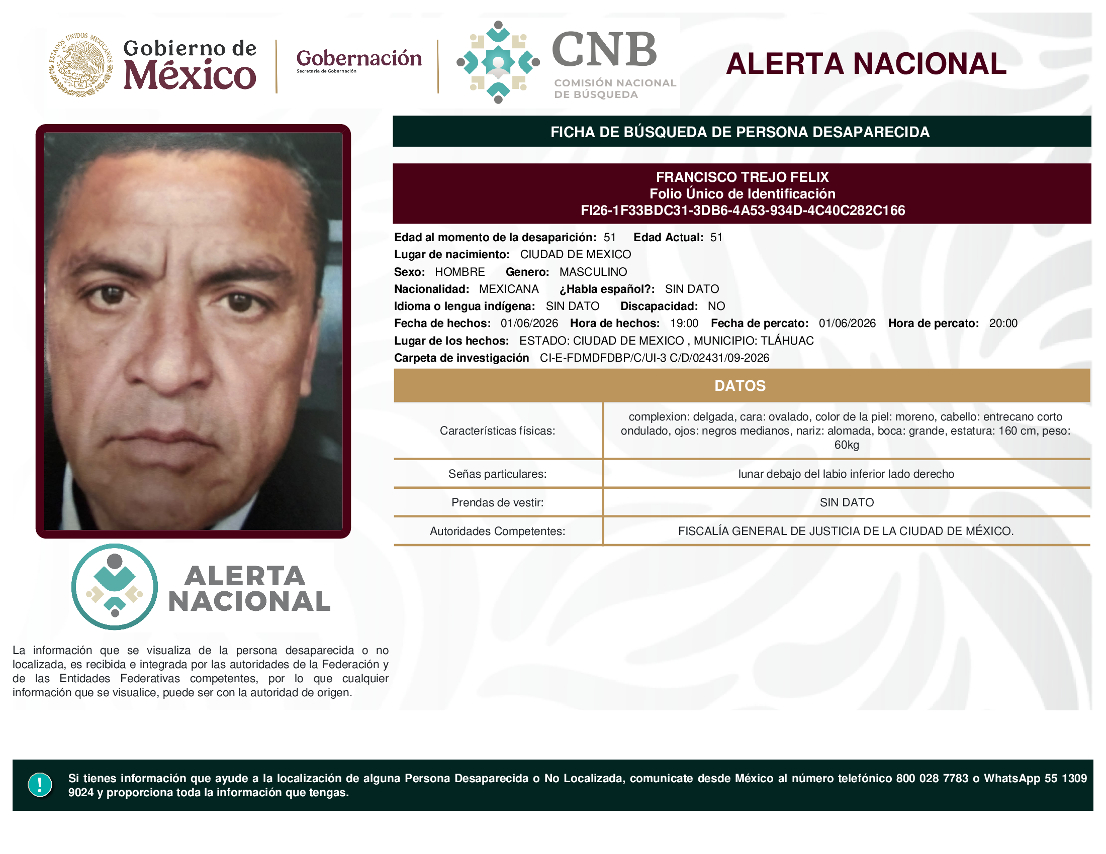 FRANCISCO TREJO FELIX